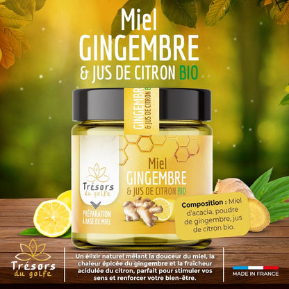 Miel Gimgembre & Jus de Citron Bio