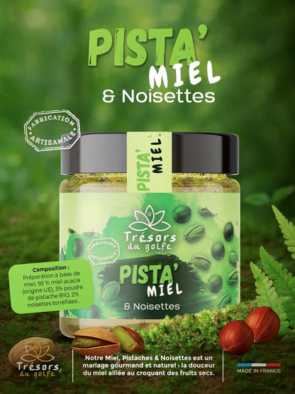 Miel pistache & noissettes