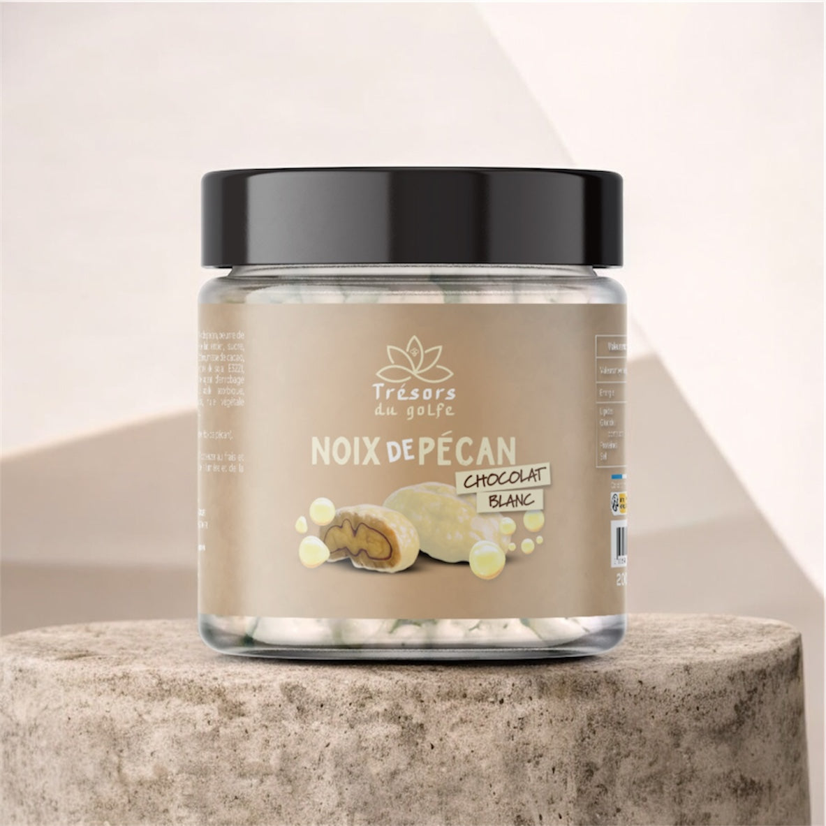 Pécan chocolat blanc - Dubai